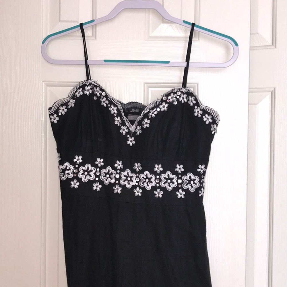 Muse Black Beaded Dress